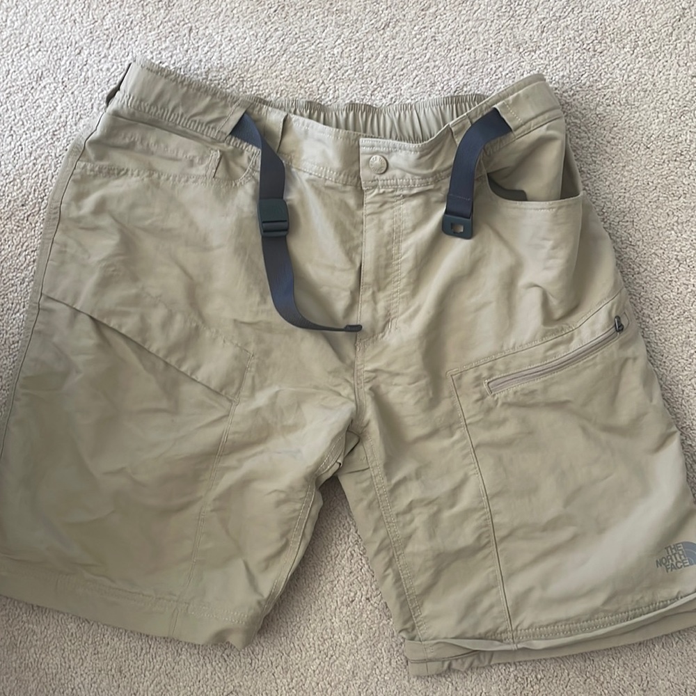 Mens Large size shorts Tan North Face